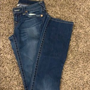 Boot cut true religion size 25
